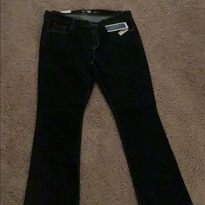 Boot Cut, Dark Wash jeans